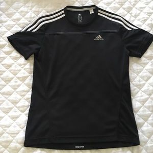 Men’s Adidas Running Shirt • Black• Small